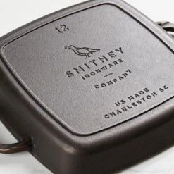Smithey Ironware No. 12 Grill Pan -GrillMate Sales Shop 12grillbackleftangle 360x 1d31b248 9ace 4ee5 b597 e656c422fdb5