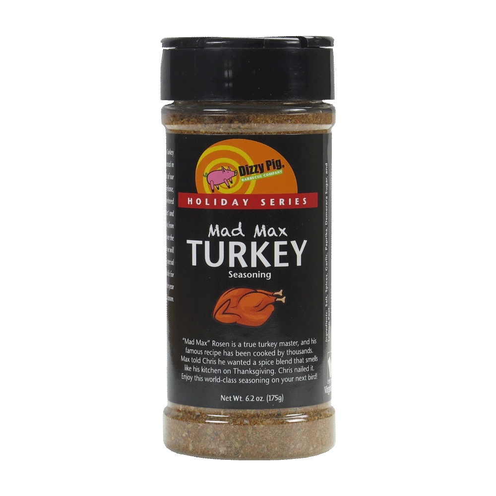 Dizzy Pig: Mad Max Turkey Seasoning 3 Dizzy Pig: Mad Max Turkey Seasoning
