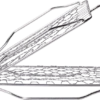 Napoleon Flexible Grill Basket 57012 -GrillMate Sales Shop 57012 expandable grill basket open 800px