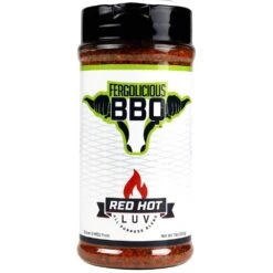Fergolicious BBQ Red Hot LUV Rub – 11 OZ