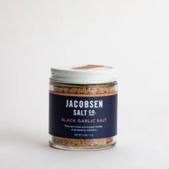 Jacobsen Salt Co. Black Garlic Sea Salt 2.5oz.