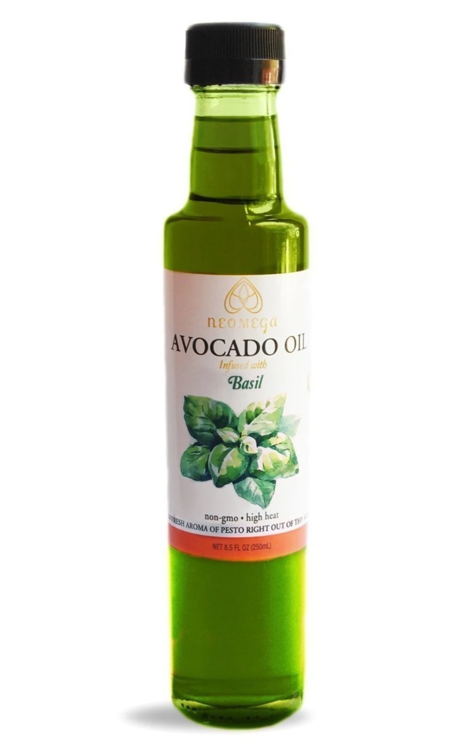 Neomega Basil Infused Avocado Oil 8 Oz (250 ML) 3 Neomega Basil Infused Avocado Oil 8 Oz (250 ML)