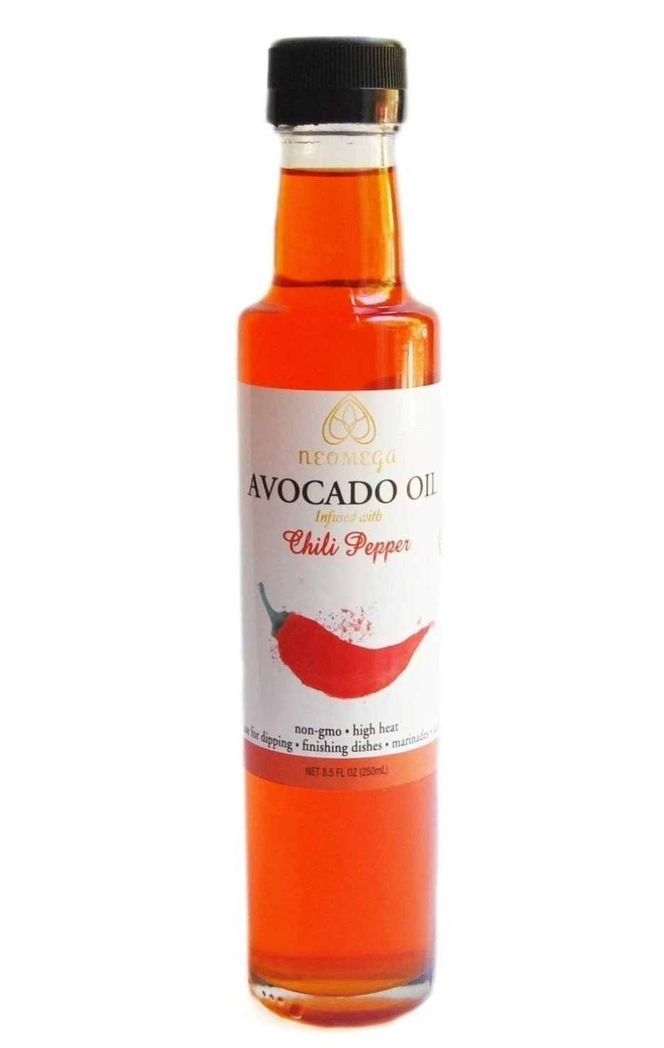 Neomega Chili Infused Avocado Oil 8 Oz (250 ML) 3 Neomega Chili Infused Avocado Oil 8 Oz (250 ML)