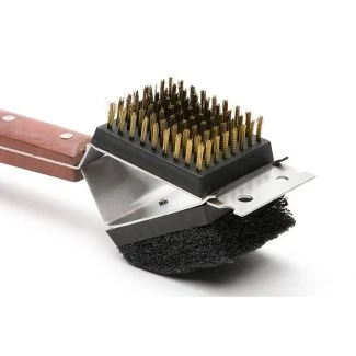 Outset Rosewood 3-in-1 Grill Brush 5 Outset Rosewood 3-in-1 Grill Brush - Image 3