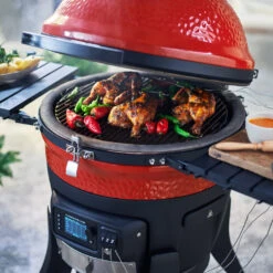 Kamado Joe Konnected Joe Digital Charcoal Grill And Smoker IN-STOCK NOW -GrillMate Sales Shop KJ15041123 13 FoodShot