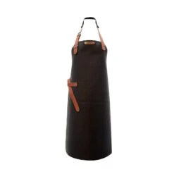 Xapron Kansas Leather Apron -GrillMate Sales Shop Kansas Black Full Apron