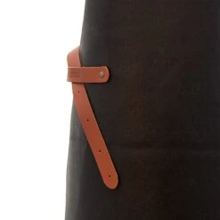 Xapron Kansas Leather Apron -GrillMate Sales Shop Kansas Black Zoom