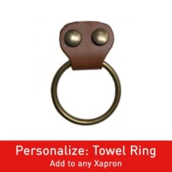 Xapron Atlanta Leather Apron -GrillMate Sales Shop Towel Ring 1d919be8 1a06 4a84 b201 fd713b303024