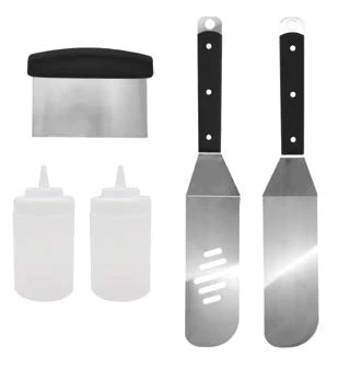 GrillSimple 5pc Griddle Tool Set 3 GrillSimple 5pc Griddle Tool Set