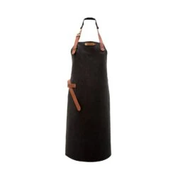 Xapron Utah Leather Apron -GrillMate Sales Shop Utah Black Full Apron