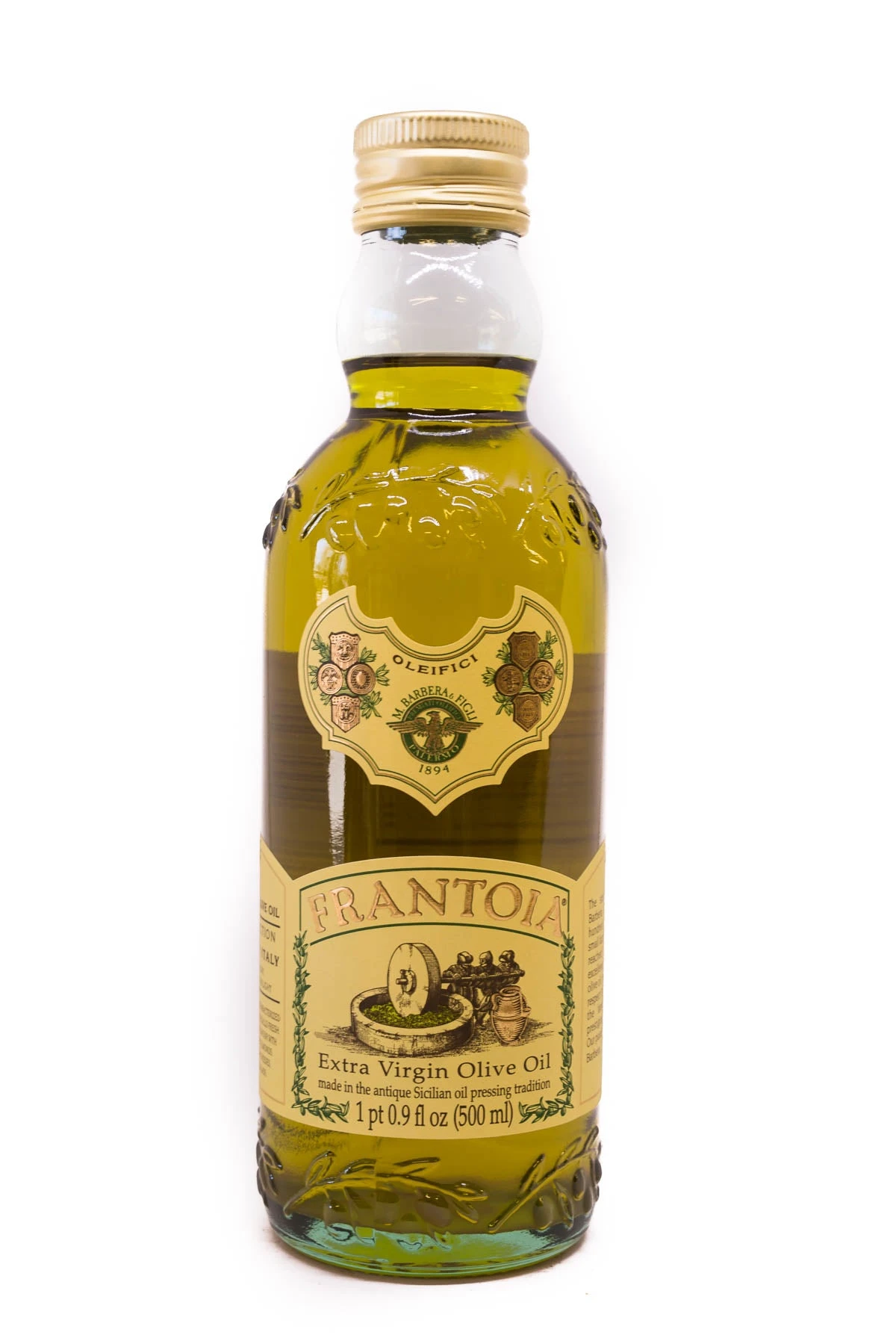 Frantoia Sicilian Extra Virgin Olive Oil 500ml 3 Frantoia Sicilian Extra Virgin Olive Oil 500ml