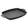 Bayou Classic Cast Iron Shallow Pan (Bacon Pan) -GrillMate Sales Shop bayou classic grill griddles pans roasters 7471 64 1000