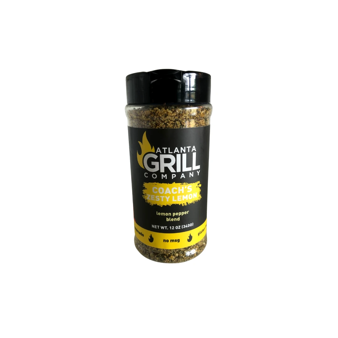 Atlanta Grill Company: Coach's Zesty Lemon Pepper 3 Atlanta Grill Company: Coach's Zesty Lemon Pepper