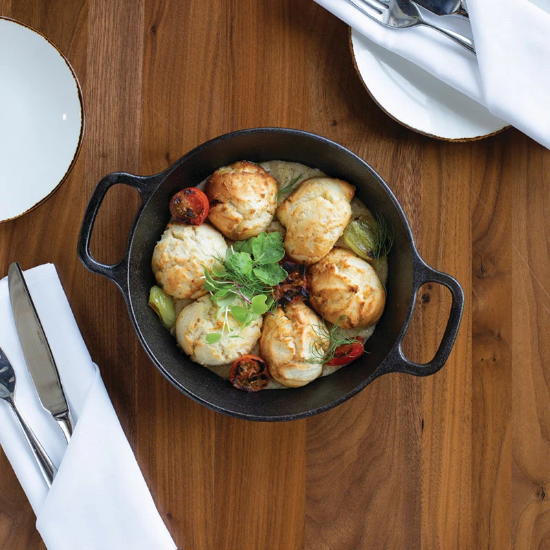 Lodge 8" Dual Handle Cast Iron Pan 4 Lodge 8" Dual Handle Cast Iron Pan - Image 2