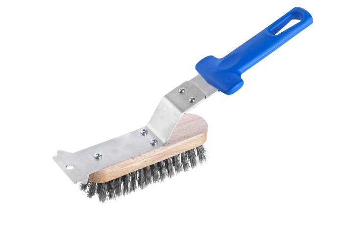 GI Metal Stainless Steel Bristle Grill Brush 3 GI Metal Stainless Steel Bristle Grill Brush